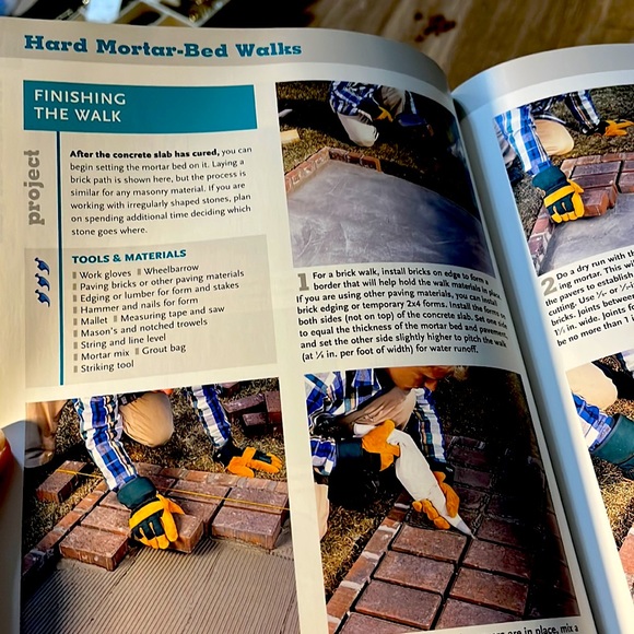 Paperback Book “WALKS, PATIOS, & WALLS” Ultimate Guide. 240 pages - Picture 10 of 13